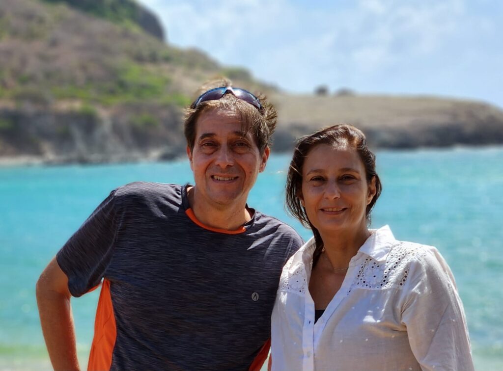 Denise Lyra e Marcelo Guilger, fundadores da R4F Viagens